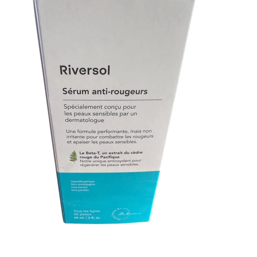 Riversol‎ Anti-Redness Serum 60ml and Daily Moisturizing Cream 50ml Skincare Set